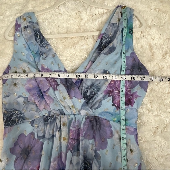 Jessica Howard Petites Floral Maxi Fit & Flare Dress - Picture 13 of 15